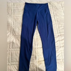 Figs workout pants. Blue. Medium.